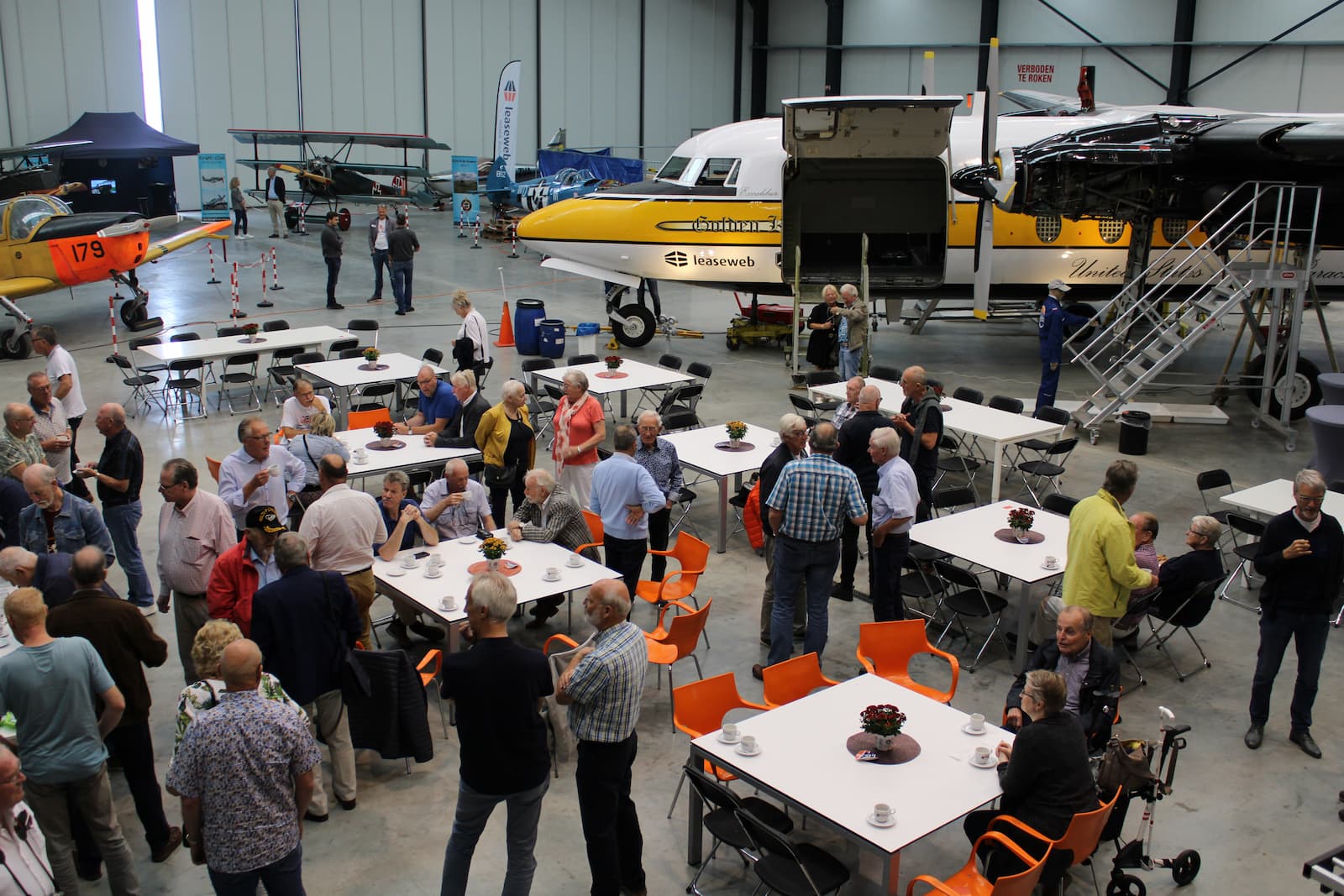 2021 bijeenkomst VOFE vereniging oud Fokker Ypenburg medewerkers